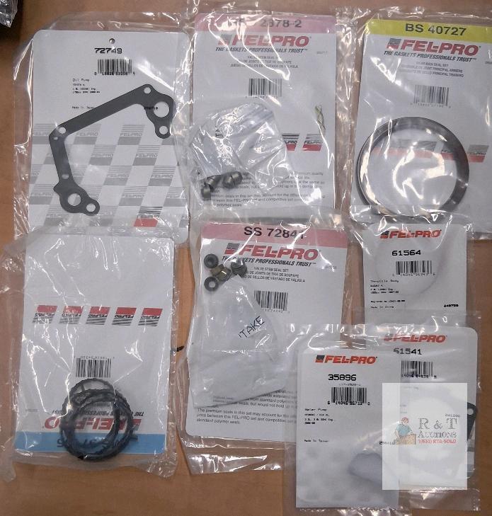 Fel-Pro Automotive Gaskets and Seals Lot &ndash; 7 Pieces, Various Part Numbers