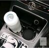 New Car Cup Holder Coaster, 4 Pack 2.75 Inch Diameter Non-Slip Universal Insert Coaster, Durable, Suitable for Most Car Interior, Car Accessory for Women and Men (Black) - 2