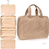 New Large-Size BOACAY Large Hanging Travel Toiletry Bag for Women, Makeup Bag, Bathroom & Shower Organizer Kit for Accessories, Cosmetics, Travel Essentials