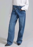 New Andrea Denim Pants by The Frankie Shoppe. Small