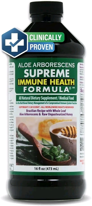 New Aloe Arborescens Supreme Immune Health Formula - 16oz