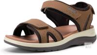 New Size 6.5 Wide Women's FITVILLE Flexiwalk Sandal V1, Wide Sandals Strappy Arch Support Flat Sandals for Plantar Fasciitis & Swollen Feet | Adjustable Ankle Strap