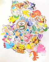 200 New Pokemon-Themed Stickers Up To 2.5" Long, For Pokemon Fans