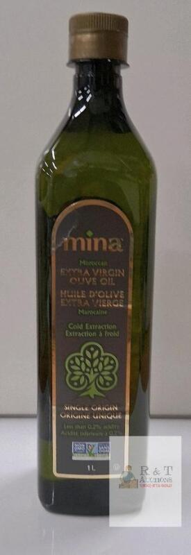 best before 04/28/2027Mina Single Origin Moroccan Extra Virgin Olive Oil, 1L, Non-GMO, Cold Extracted, Kosher