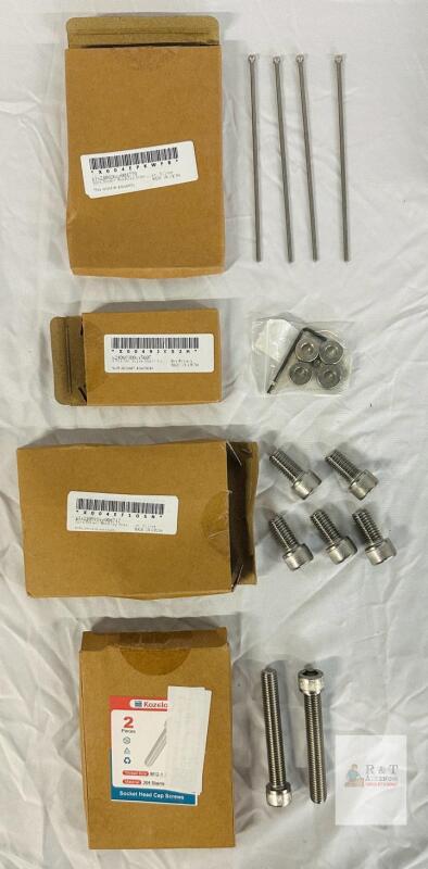 Assortment of Kozelo 304 Stainless Steel M12-1.75 Fasteners with Hex Wrench
