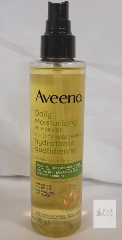 Aveeno Daily Moisturizing Body Oil Mist, 6.7 fl oz, 98% Naturally Derived Ingredients