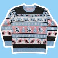 New COOL CATS Holiday Sweater XL Limited Edition