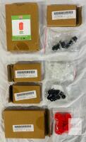 Assorted Small Hardware: Rubber Finger Tips, End Caps, Washers, Fuse Holders, Key Tags,