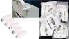 9 New Packs of 5 Aramox Door Hatch Latch, White Door Catch Holder Latch for RV Motorhome Trailer Caravan Travel Baggage