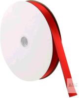New 0.79 Inch Wide 100 Yards Satin Ribbon, Solid Crafts Roll for Party Home DIY Wrapping Decoration Celebration Red