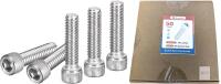 New 50pcs Socket Head Cap Screws Bolts M6 1x3mm, 304 Stainless Steel, Machine Hex Socket Screw, Hex Drive, Bright Finish, UNC Coarse Thread Fully Threaded