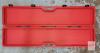 Red Hard Shell Case w/Padding . Measures 47 &frac34;&times;10.5"&times;4.5" (inside measures 46 &frac34;&times;8.5"&times;3") - 2