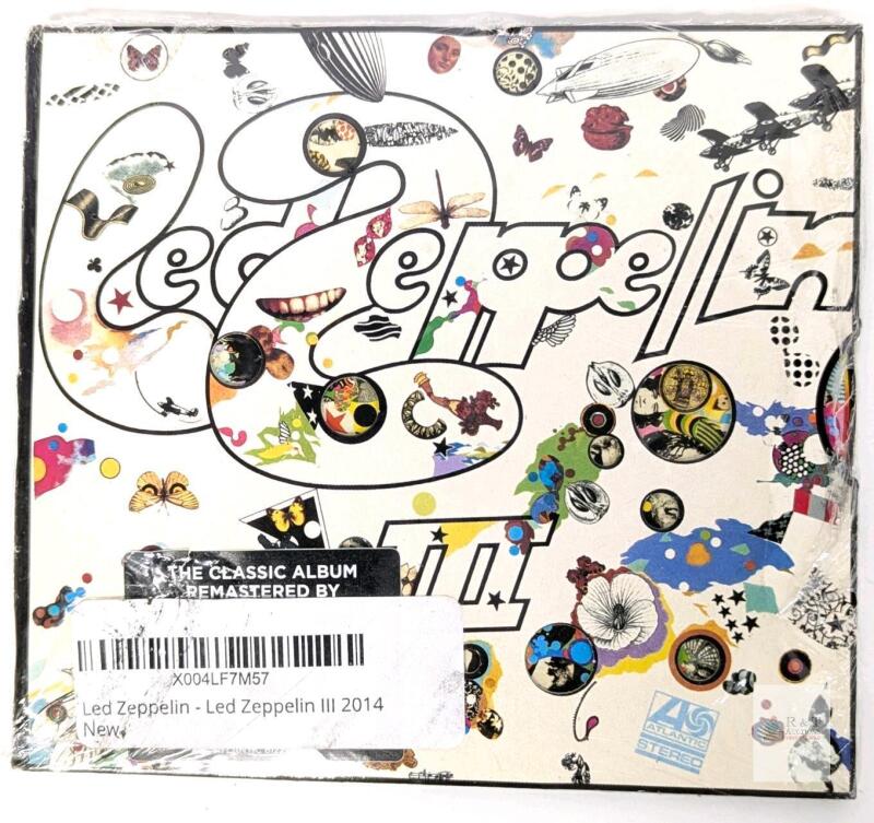 New Led Zeppelin III ( 2014 Remastered Original CD) Sealed