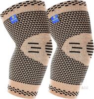 New O/S Unisex ABYON Copper Elbow Compression Sleeve(1 Pair), Elbow Brace for Tendonitis, Bursitis, Golfers and Tennis Elbow, Arthritis, Breathable and Supportive Arm Sleeves for Men and Women