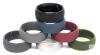 New 7-Pack Size 10 Unisex Egnaro Silicone Rings 10mm Wide 2.5mm Thick, Rubber Wedding Bands with Inner Arc Ergonomic Breathable Design