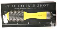 Drybar The Double Shot Oval Blow-Dryer Brush, 2.4" &times; 1.5" Barrel, Tested For Power, Good Cosmetic Condition, Some Entangled Hair