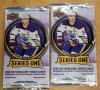 2025-26 Upper Deck Hockey Series One & Two Retail Packs, 4 Cards Each, McDavid & Suzuki Covers - 2