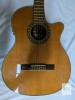 Fender CN-240SCE NAT Thinline Classical Acoustic-Electric Guitar, Cedar Top, Fishman, Hard Case, See photos for condition