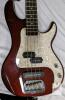 G&L Tribute SB-2 Electric Bass Guitar, Metallic Red, Poplar Body, Hard-Rock Maple Neck, Rosewood Fretboard - 2