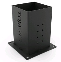 TOJA GRID SOLO 6"&times;6" Pergola Post Base & Wall Mount Bracket for Posts 4-pack - New