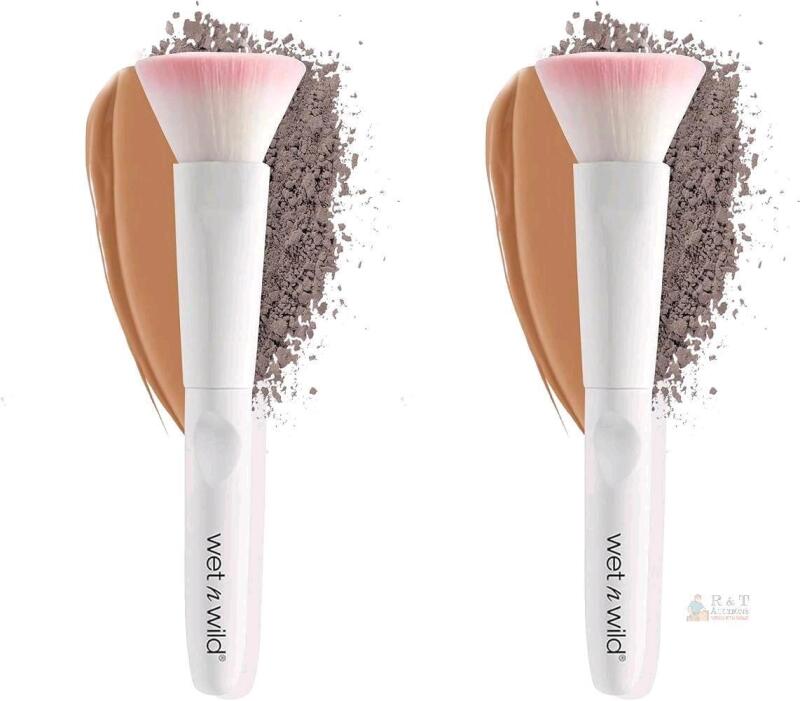 2 New Wet n Wild Flat Top Makeup Brushes