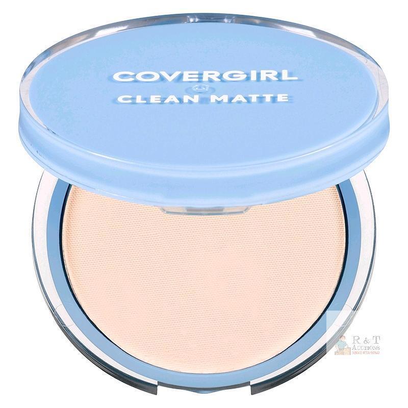 New CoverGirl Clean Oil Control Compact Pressed Powder, Classic Ivory [510], 0.35 oz