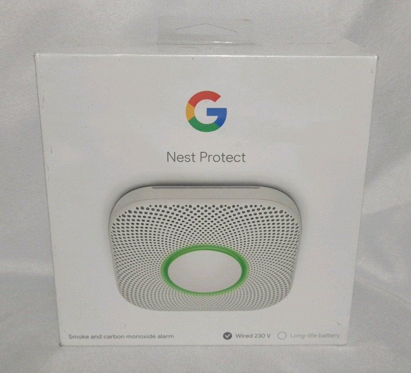 Google Nest Protect Smoke and Carbon Monoxide Alarm - New , Sealed