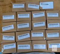 Assorted Industrial Hardware Lot: Silicone Plugs, Aluminum Resistors, Roller Buckles, Indicator Lights+
