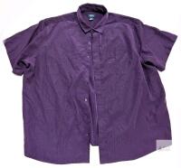 Size 3XL Men's Harbor Bay Short Sleeve Button-Up Top, In Good Condition, Light Wear
