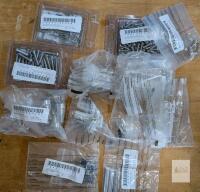 Assorted Stainless Steel Screws and Bolts Lot, Button/Hex/Pan Head, #8-32, M6, Multiple Sizes