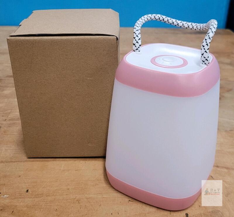 New - Portable Night Light,LED Portable Night Light Portable Lamp Night Light . Requires 3 AA Batteries