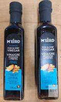 2 M'Lord Old English Fish & Chip Vinegar, Natural Malt, 250mL, 5% Acetic Acid, Vegan, Lot 25JUN163