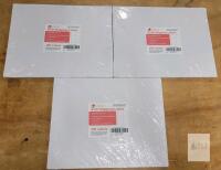 3 LIKED 6-UP Shipping Labels, 8.5" x 11" Sheets, 300 Labels, Laser & Inkjet Compatible