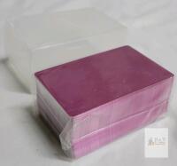 200 New Purple Blank Business Cards , 2 ⅛"&times;3 ⅜" .