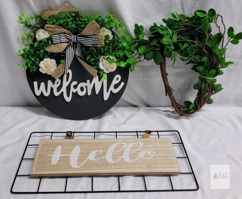 3pc. New Home Decor Lot