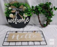 3pc. New Home Decor Lot