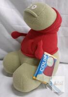 Monster Factory Colin Plush Toy &ndash; 9" Light Green Body with Red Hoodie