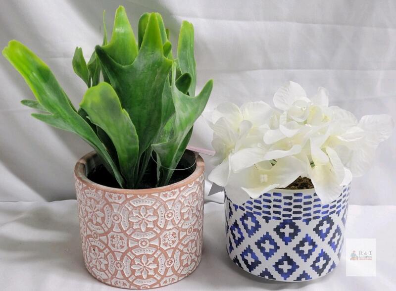 2 New Home Decor Artificial Flowers
