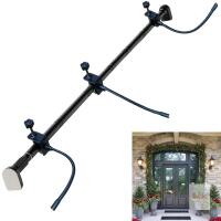 NEW Adjustable Garland Hanger for Front Door, 32-80 in, No-Drill, Supports 20 lbs