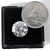 NEW 4.0ct Moissanite Lab Diamond, Round Brilliant Cut - - VVS1, GRA Report, Tests Posit with a Diamond Tester (More Brilliant Than a Diamon - 3