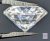 NEW 4.0ct Moissanite Lab Diamond, Round Brilliant Cut - - VVS1, GRA Report, Tests Posit with a Diamond Tester (More Brilliant Than a Diamon - 4