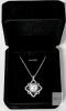 NEW Platinum Plated 11.0rnm Synthetic Pearl Necklace - Adjustable Chain 16" to 18" Long