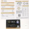New 1.0ct Moissanite Lab Diamond, Round Brilliant Cut - GH - VVS1, GRA Report, Tests Positive with a Diamond Tester (More Brilliant Than a Diamond) - 2