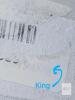 New KING SIZE DJY Blue Stripe Quilt Bedding Set : Quilt & 2 Pillowcases - 2