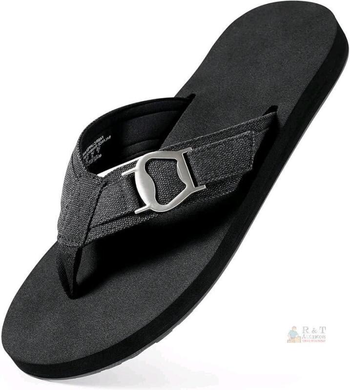 New Size 7 Mens Harvest Land Flip Flops.