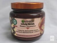Garnier Whole Blends Honey Treasures 1 Minute Repairing Mask 11.5 fl oz, Batch 28Z502