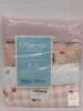 New Lumono 4-Pack Fitted Crib Sheets, 28" &times; 52" + 8", Rustic, Ranch-Pink, Perfect Fit, Ultra-Soft Microfiber Fabric, Charming Design, Great Value 4-Pack, Easy Care - 2