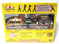 New CARNIVAL Concession Booths #5122 HO Scale 1:87 Model Kit.