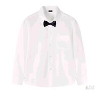 New Size 7-8 (140cm) Boys' Danuoku Long Sleeve Button Down Dress Shirt With Bowtie
