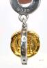 New Stamped S925 Platform 9&frac34; Harry Potter-Themed Spinning Charm For Charm Bracelets, 1.15" Long - 4